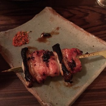 Rintaro - Yakitori - Chicken and onion (there WERE 2 skewers) - Izakaya Near Me - San Francisco, California Rintaro - Yakitori - Chicken and onion (there WERE 2 skewers) - Izakaya Near Me - San Francisco, California