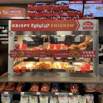 Krispy Krunchy Chicken - Chicken kept in heated case - Chicken Shop Near Me - San Jose, California