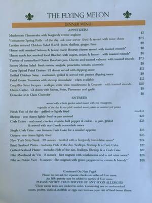 Menu photo 7 Flying Melon Café Ocracoke, NC