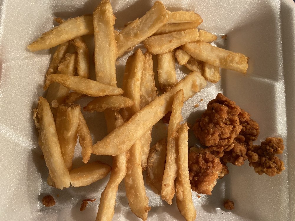 Food from Fred's Pizza Express