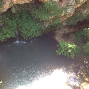 Natural Falls State Park - Falls from the top - Parks Near Me - Colcord, Oklahoma Natural Falls State Park - Falls from the top - Parks Near Me - Colcord, Oklahoma