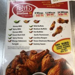 Wings flavors
