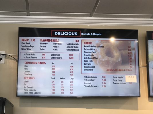Menu photo 8 Delicious Donuts and Bagels Newark, CA Menu photo 8 Delicious Donuts and Bagels Newark, CA