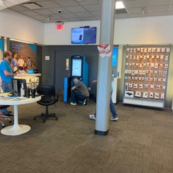 AT&T Store - Daniel the manager, he's the one with the mask.