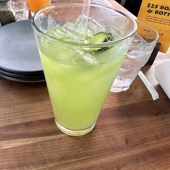 Postino Arcadia - CUCUMBER HONEY LEMONADE - Wine Bars Near Me - Phoenix, Arizona