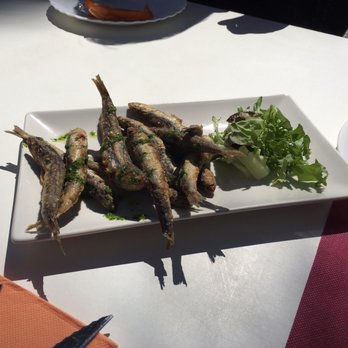 La Cuineta D'en Pep - Fried sardines dip in olive oil, lemon and hot sauce - Spanish Near Me - Barcelona, B La Cuineta D'en Pep - Fried sardines dip in olive oil, lemon and hot sauce - Spanish Near Me - Barcelona, B