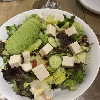 Divya's Kitchen - Jicama-Avocado Salad & spiced matcha latte - Vegan Near Me - New York, New York Divya's Kitchen - Jicama-Avocado Salad & spiced matcha latte - Vegan Near Me - New York, New York