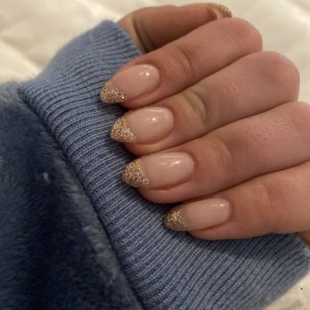 H2O Nails Spa - Hard gel French tips - Nail Salons Near Me - Monrovia, California