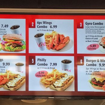 Wow Buffalo Wings - Combo Menu - Chicken Wings Near Me - Montgomery, Alabama