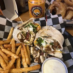 Spot Bar & Grill - My favorite - chicken bacon ranch wrap