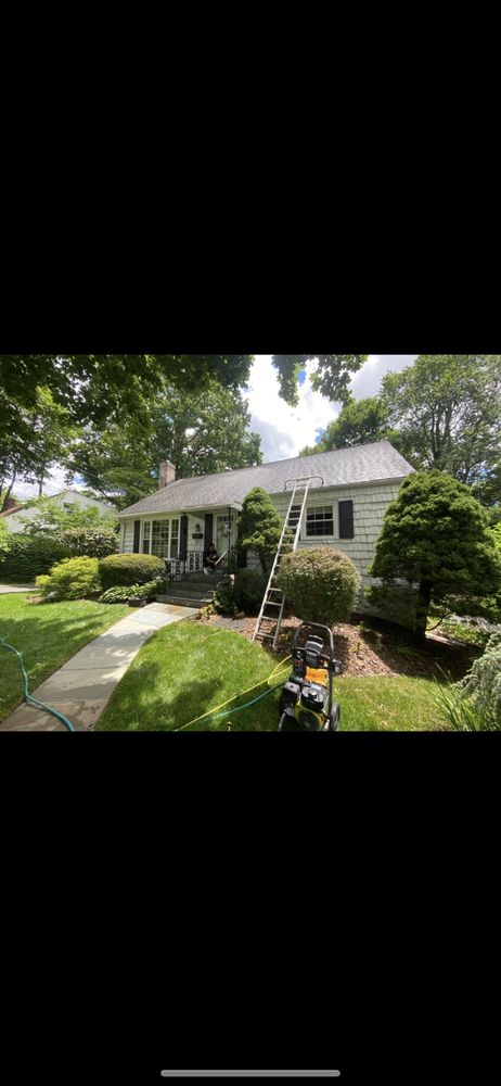 Slide of Andy power wash