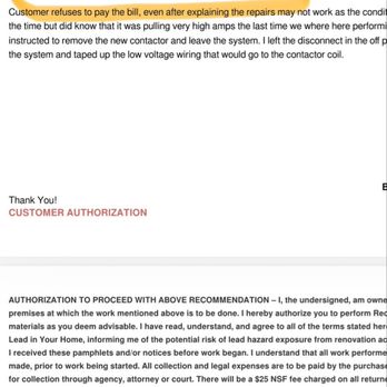 Parker & Sons - Quote from the company that the compressor is seized. Then tech tells me later he can come back and fix it. - Plumbing Near Me - Phoenix, Arizona Parker & Sons - Quote from the company that the compressor is seized. Then tech tells me later he can come back and fix it. - Plumbing Near Me - Phoenix, Arizona