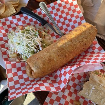 Taqueria La Cabana - Lengua chimichanga - Mexican Near Me - Murphys, California Taqueria La Cabana - Lengua chimichanga - Mexican Near Me - Murphys, California
