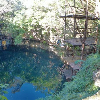 Cenotes Kin-Ha - Jumping points into open cenote - Landmarks & Historical Buildings Near Me - Puerto Morelos, ROO