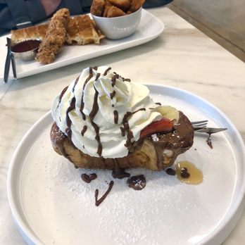 Mess Waffles, Etc. - Nutella French Toast - Breakfast & Brunch Near Me - College Station, Texas Mess Waffles, Etc. - Nutella French Toast - Breakfast & Brunch Near Me - College Station, Texas