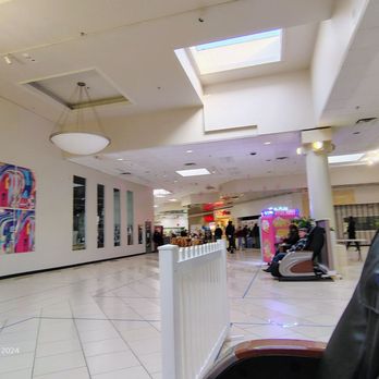 Clifton Park Center - The food court mocha Lisa's and Marshalls View from the relax and recharge massage chair. - Shopping Centers Near Me - Clifton Park, New York