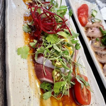 Bamboo Fish - Yellowtail Crudo - Japanese Near Me - San Jose, California