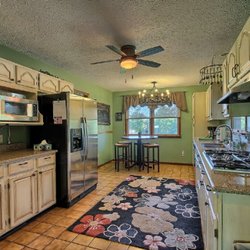 Needs better lighting and hopefully they will update appliances, dinnerware and cookware.