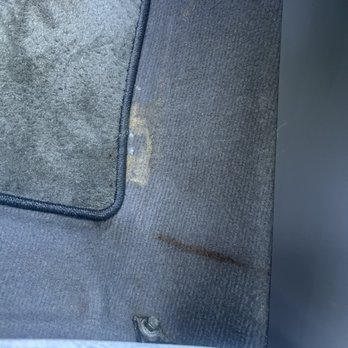 Dirty Moose Auto Detailing - AFTER photo of a spot they allegedly used a carpet cleaner in on - Auto Detailing Near Me Dirty Moose Auto Detailing - AFTER photo of a spot they allegedly used a carpet cleaner in on - Auto Detailing Near Me