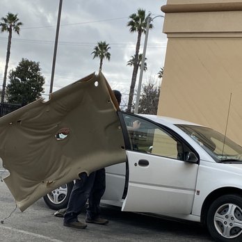 Alfa's Upholstery - Messed up headliner - Auto Upholstery Near Me - Paramount, California Alfa's Upholstery - Messed up headliner - Auto Upholstery Near Me - Paramount, California