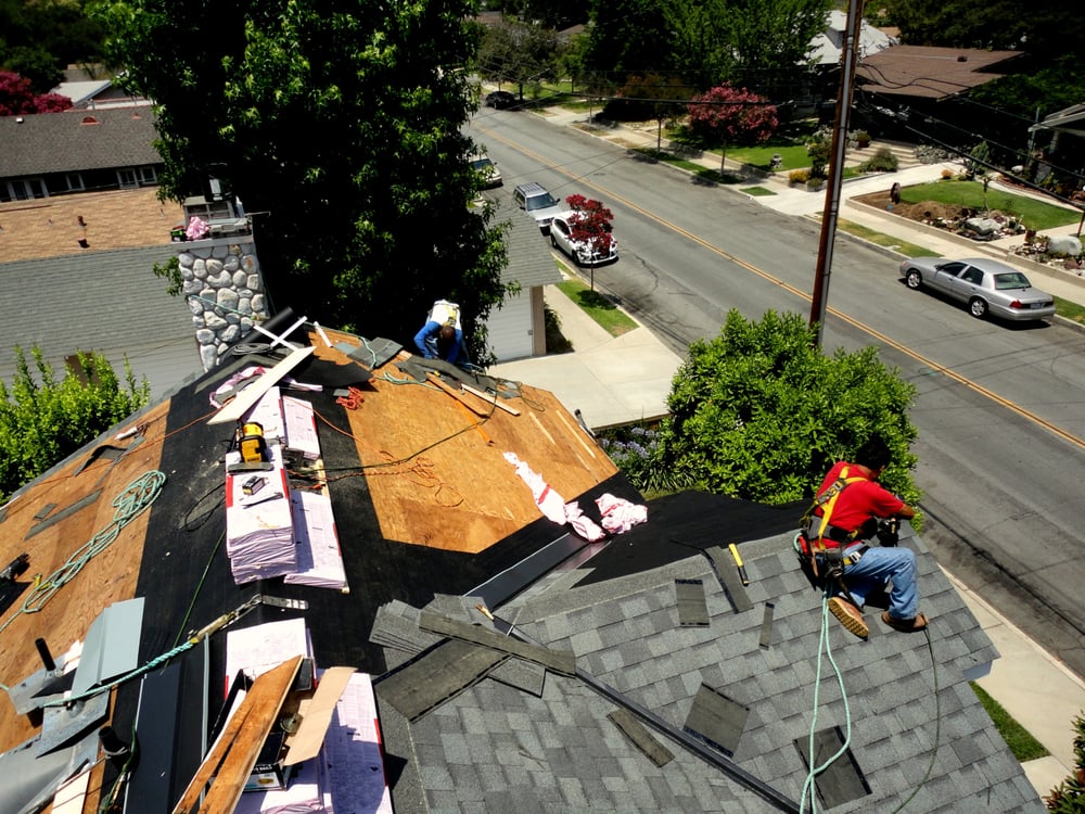 Slide of Lansford Roofing