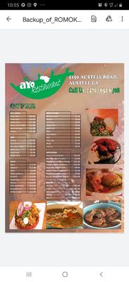 Menu photo 3 Ayo African Restaurant Austell, GA Menu photo 3 Ayo African Restaurant Austell, GA