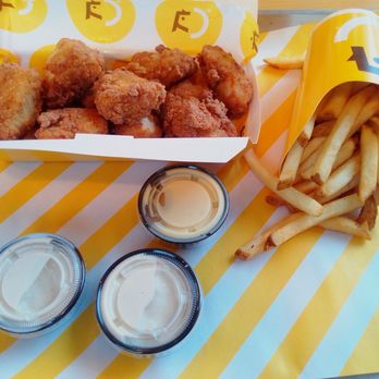 Starbird Chicken - 10 piece.chicken nuggets and fries - Salad Near Me - Hermosa Beach, California