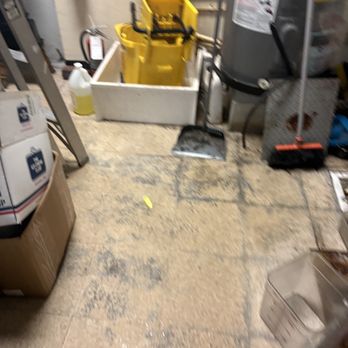 The Magic Cow - Broken mop container, old broom and dust pan looks like its from the 1960s - Ice Cream & Frozen Yogurt Near Me - Davie, Florida The Magic Cow - Broken mop container, old broom and dust pan looks like its from the 1960s - Ice Cream & Frozen Yogurt Near Me - Davie, Florida