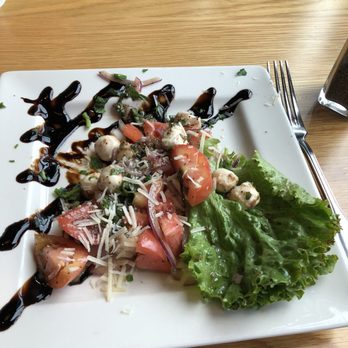 BJ's Restaurant & Brewhouse - Tomato and Mozzarella Salad. - Breweries Near Me - Warwick, Rhode Island