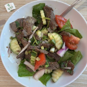 Bua Thai Kitchen - Beef Salad - Thai Near Me - Darien, Illinois Bua Thai Kitchen - Beef Salad - Thai Near Me - Darien, Illinois