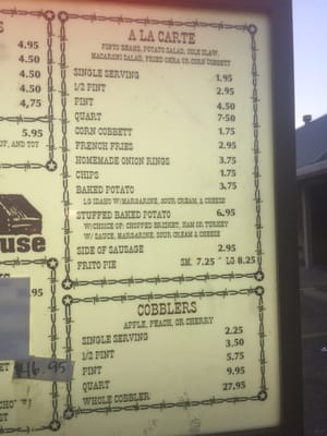 Menu photo 2 Bigham's Smokehouse Lubbock, TX Menu photo 2 Bigham's Smokehouse Lubbock, TX