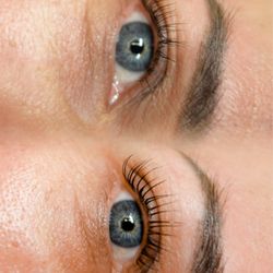 Elan Artistry - Authentic Korean Lash Lift in Orange County, Rancho Santa Margarita before and after