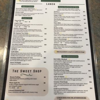 Crager's Restaurant - Lunch menu - Breakfast & Brunch Near Me - Sarasota, Florida
