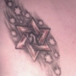 Gemini Tattoo - Just took this pic now.