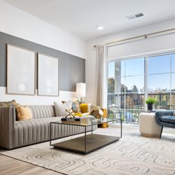 The Caswell at Runnymeade Farms - Model - Living Room
