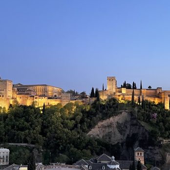 Carmen Mirador de Aixia - Amazing view of Alhambra from our table - Spanish Near Me - Granada, GR Carmen Mirador de Aixia - Amazing view of Alhambra from our table - Spanish Near Me - Granada, GR