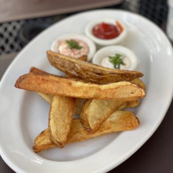 Coast Range - Tasty wedge potatoes that have a three day prep. - Steakhouses Near Me - Solvang, California Coast Range - Tasty wedge potatoes that have a three day prep. - Steakhouses Near Me - Solvang, California