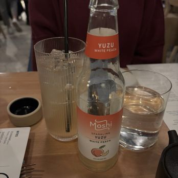 Oshen - Moshi Yuzu Sparkling White Peach - Sushi Bars Near Me - Charlotte, North Carolina Oshen - Moshi Yuzu Sparkling White Peach - Sushi Bars Near Me - Charlotte, North Carolina