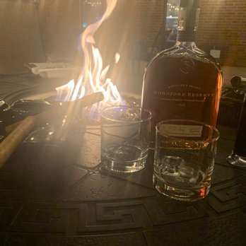 Denton Cigar Co - Enjoying The DON cigar... our favorite and some Woodford next to the fire pit on these chilly days. - Tobacco Shops Near Me - Denton, Texas