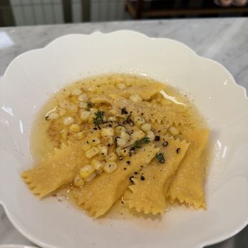 Lapaba - Agnolotti and cheesy corn - Italian Near Me - Los Angeles, California
