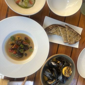 Forum At Meadowood - Scallop aguachile, octopus and mussels - Breakfast & Brunch Near Me - St. Helena, California