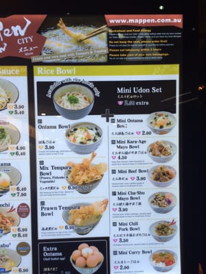 Menu photo 3 Menya Mappen Sydney, NSW