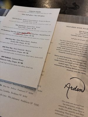Menu photo 4 Arden Portland, OR Menu photo 4 Arden Portland, OR