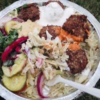 Paradise Shawarma - Falafel rice bowl $10 - Fast Food Near Me - Vaughan, Ontario Paradise Shawarma - Falafel rice bowl $10 - Fast Food Near Me - Vaughan, Ontario