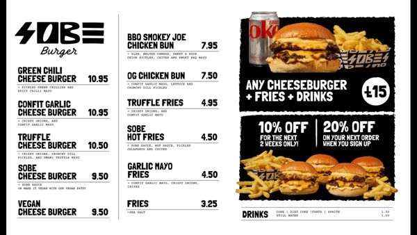 Menu photo 2 Abjak Central Liverpool, XMS