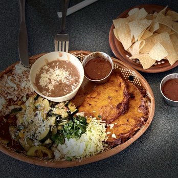 Girls Kitchen - Custom entree with quesabirria tacos (2) and a beef enchilada (1). 2 sides = calabacitas and refried beans. $17.95 (1/2025) - Mexican Near Me - Tucson, Arizona Girls Kitchen - Custom entree with quesabirria tacos (2) and a beef enchilada (1). 2 sides = calabacitas and refried beans. $17.95 (1/2025) - Mexican Near Me - Tucson, Arizona