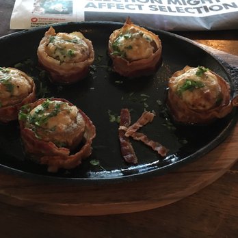 D' Railed - Bacon wrapped mushrooms, a lil kick to 'em! - Seafood Near Me - Idaho Falls, Idaho D' Railed - Bacon wrapped mushrooms, a lil kick to 'em! - Seafood Near Me - Idaho Falls, Idaho