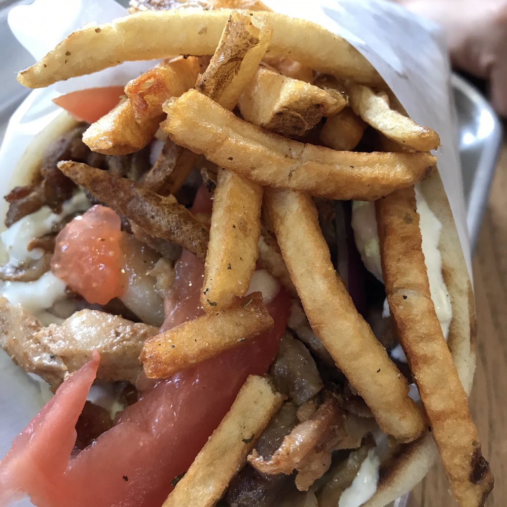 Plaka Grill - Plaka Gyro (pork) - Greek Near Me - Vienna, Virginia Plaka Grill - Plaka Gyro (pork) - Greek Near Me - Vienna, Virginia