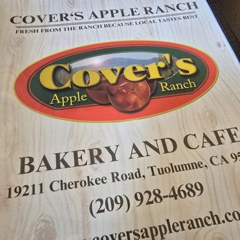 Cover's Apple Ranch - Diner menu - Bakeries Near Me - Tuolumne, California