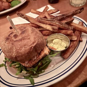 Macleod's Fish & Chips Scottish Pub - Salmon Fish Sandwich* - Pubs Near Me - Seattle, Washington